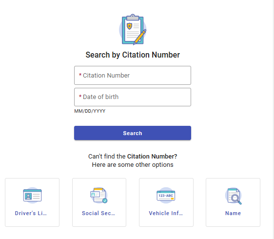 Search Traffic Tickets in Smith County